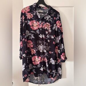 Floral Long Sleeve Dress